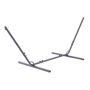 NATERIAL  SET OF 2 PERGOLA  POLES GREY