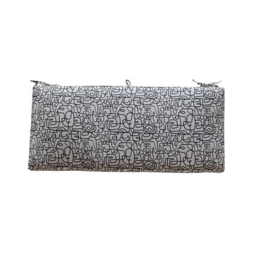 Modern Neutral Outdoor Cushion For Bench L110cmxW50cm 