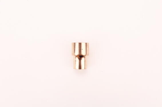 Straight coupler copper capillary cxc 28mm x 22mm