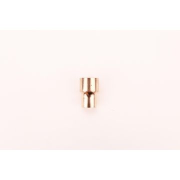 Straight coupler copper capillary cxc 28mm x 22mm