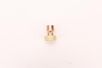 Tap connector straight copper capillary 22mm