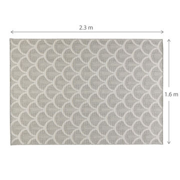 NATERIAL DELOS SPOT PET RUG 160X230 CRM