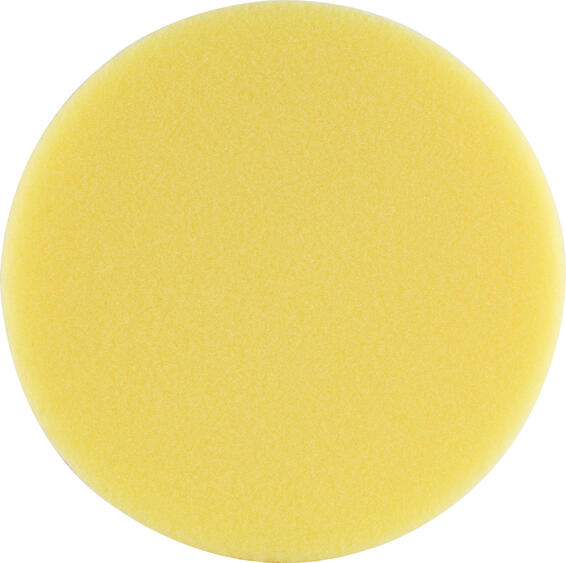 FOAM PAD HOOK AND LOOP TORK CRAFT YELLOW SPONGE 150MM