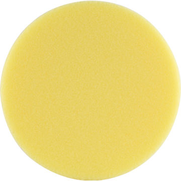 FOAM PAD HOOK AND LOOP TORK CRAFT YELLOW SPONGE 150MM