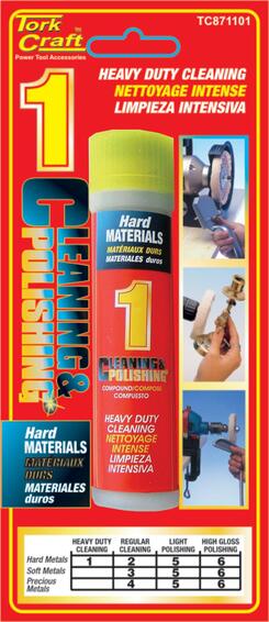 COMPOUND 1 HEAVY DUTY CLEANING HARD METALS