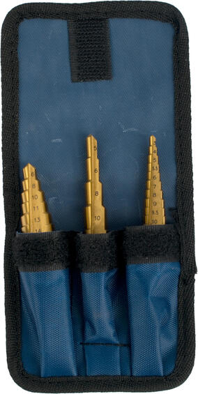 STEP DRILL SET TORK CRFAT 3PCE