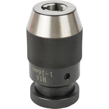 CHUCK PRECISION TORK CRAFT 16MM KEYLESS WITH LOCK B16 TAPER