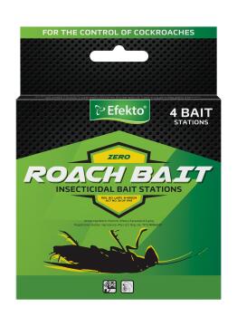 Zero Roach Bait Cockroach Control EFEKTO 4 Per Pack