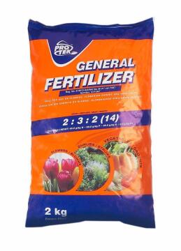 Fertiliser, General Fertiliser 2.3.2, PROTEK, 2kg