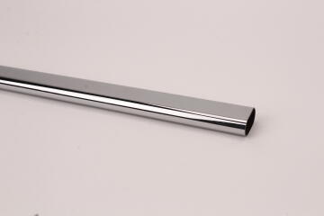 Cupboard rail tube chrome D1.5x L150cm