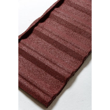 Roof Tile Metal Burgandy HARVEY ELITE L167.5cmxW39.5cm