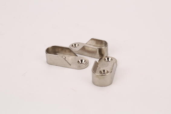 Wardrobe Rail Support Chrome 1.5cm Set Of 10