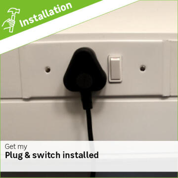 Electrician: plug and switch installation fee per switch