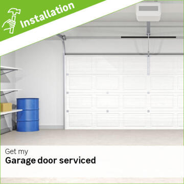 Garage door service fee