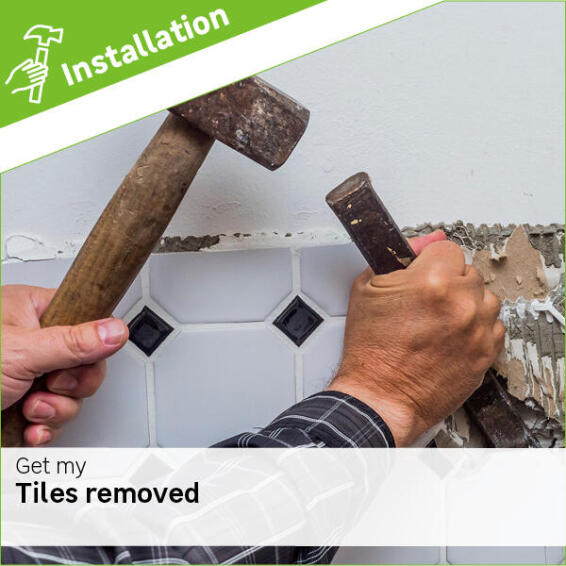 Tile removal fee