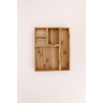 Sensea Bamboo Storage Tray set of 5