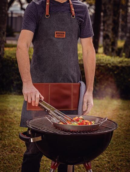 Braai Accessory Apron Churrasco Black