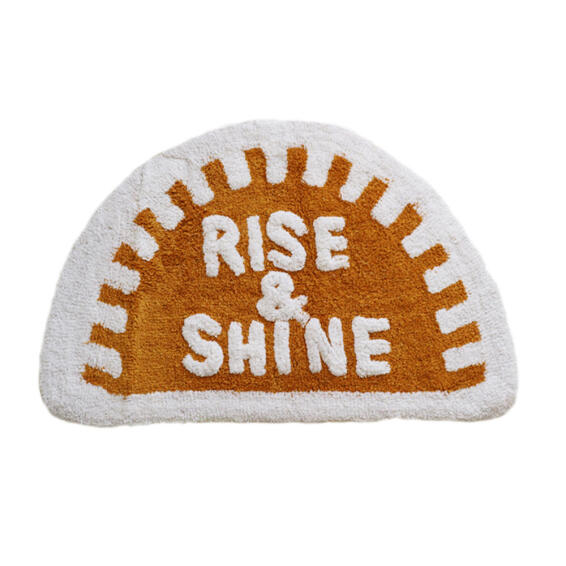 Rise & Shine 100% Cotton Bathmat  
