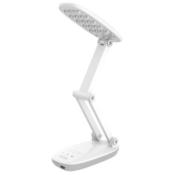 usb rechargeable led desk lamp with power pack