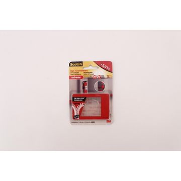 Dual lock high tech fasteners extreme clear 2 strips scotch