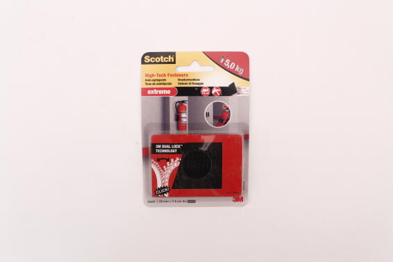 Dual lock high tech fasteners extreme black 2 strips scotch