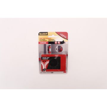 Dual lock high tech fasteners extreme black 2 strips scotch