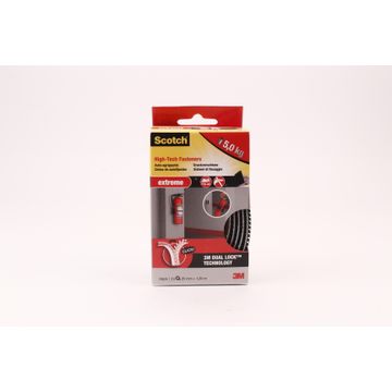 Dual lock high tech fasteners extreme black 25mmx1.2m 2 rolls scotch