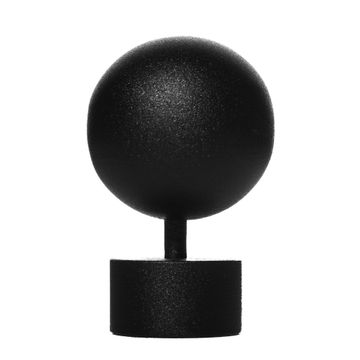28MM BALL FINIAL MATT BLACK