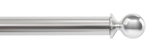 28MM BALL FINIALS (2PCK)- CHROME