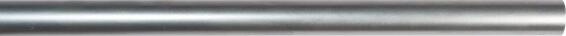 Curtain single pole gun metal 28mm 2.5m