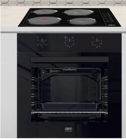 Defy Slimline Box Set Bundle Black DCB838E H59.5xW59.4xD56.7cm
