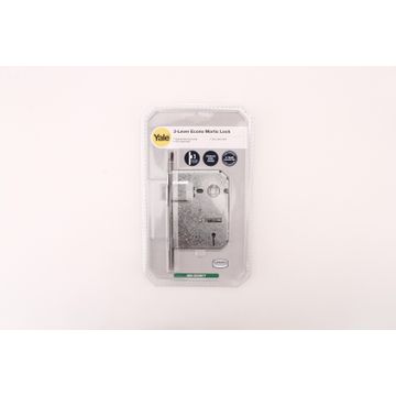 Mortice lock body galvanised 3-lever yale