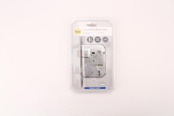 Mortice lock body galvanised 2-lever yale