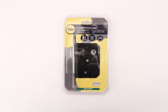 Mortice lock body powder coated 4-lever yale