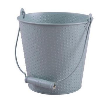 Zinc plated iron flowerpot URBANIST Grey | Leroy Merlin South Africa