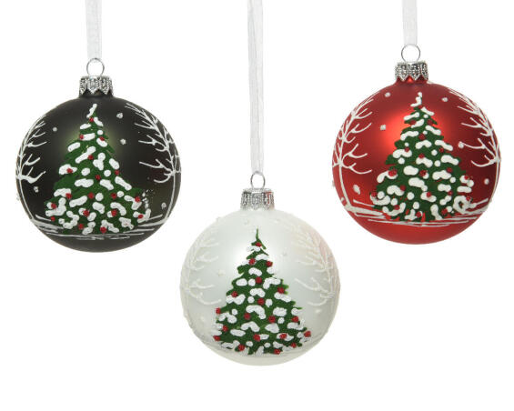 BAUBLE GLASS TREES
