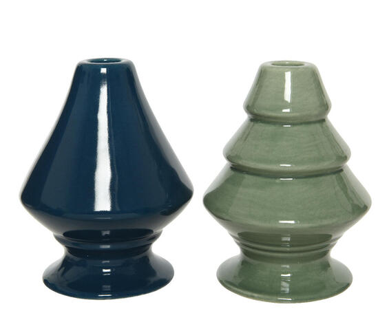 CANDLEHOLDER PORCELAIN