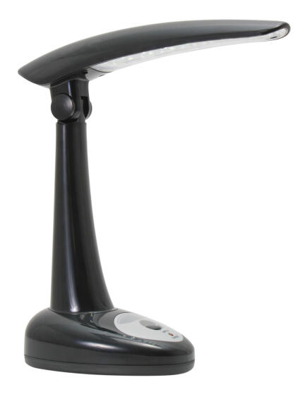 RECHARGEABLE LED DESK LAMP BLACK