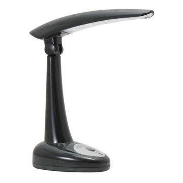RECHARGEABLE LED DESK LAMP BLACK