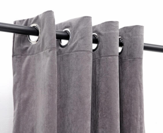 CURTAIN GREY OWE 140 X 225 EYELET