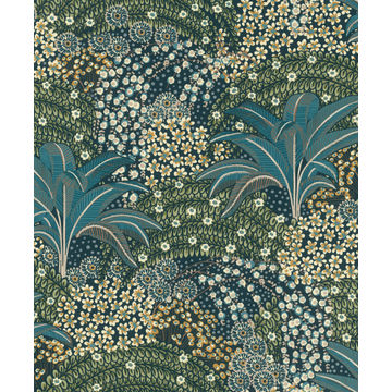 Abstract botanical wallpaper 200cmx280cm