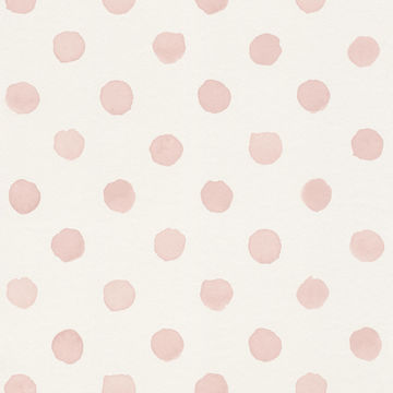 Dotted wallpaper red 10.5x0.53m