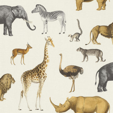 Animals wallpaper 200cmx280cm