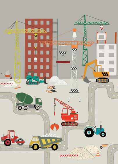 Kids Wallpaper Panel 200x280cm