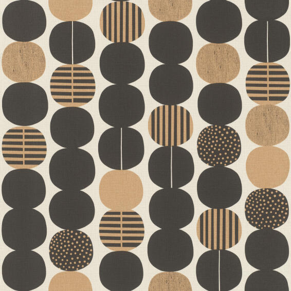 DARK BROWN CIRCLE DESIGN AMAZING COLLECT