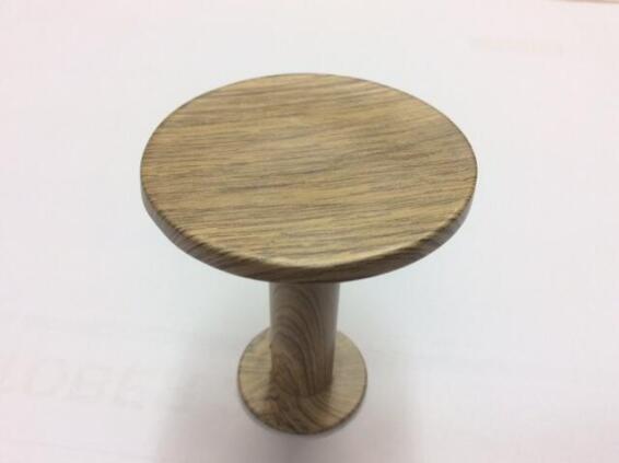 2pc urban disk hold back raw oak