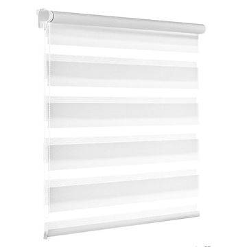 ZEBRA BLIND WHITE 1800 x2100