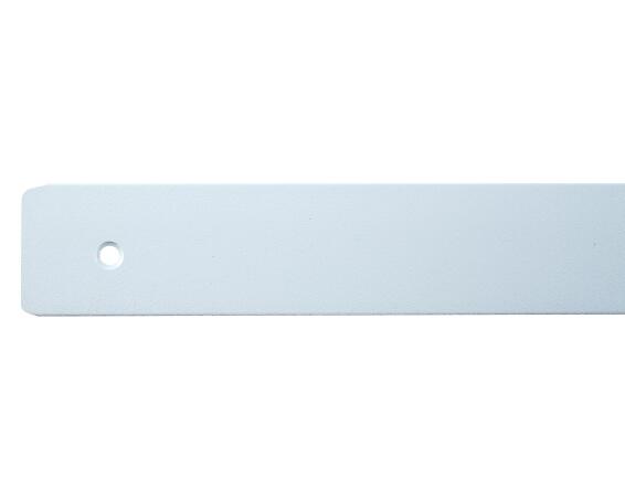 Kitchen Countertop End Trim 60X3,5 Aluminium Grey