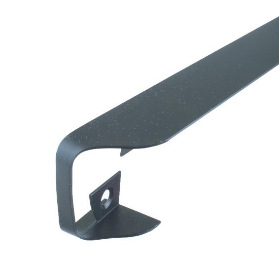 Kitchen Countertop Corner Joint L60Cm X W2,8Cm X H3,2Cm Silver Vein