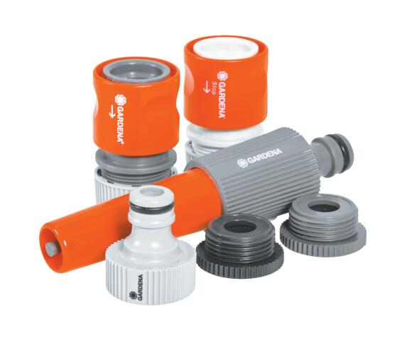 Irrigation, Basic Hose+Tap Connector Set, GARDENA, 6042, 6 pieces